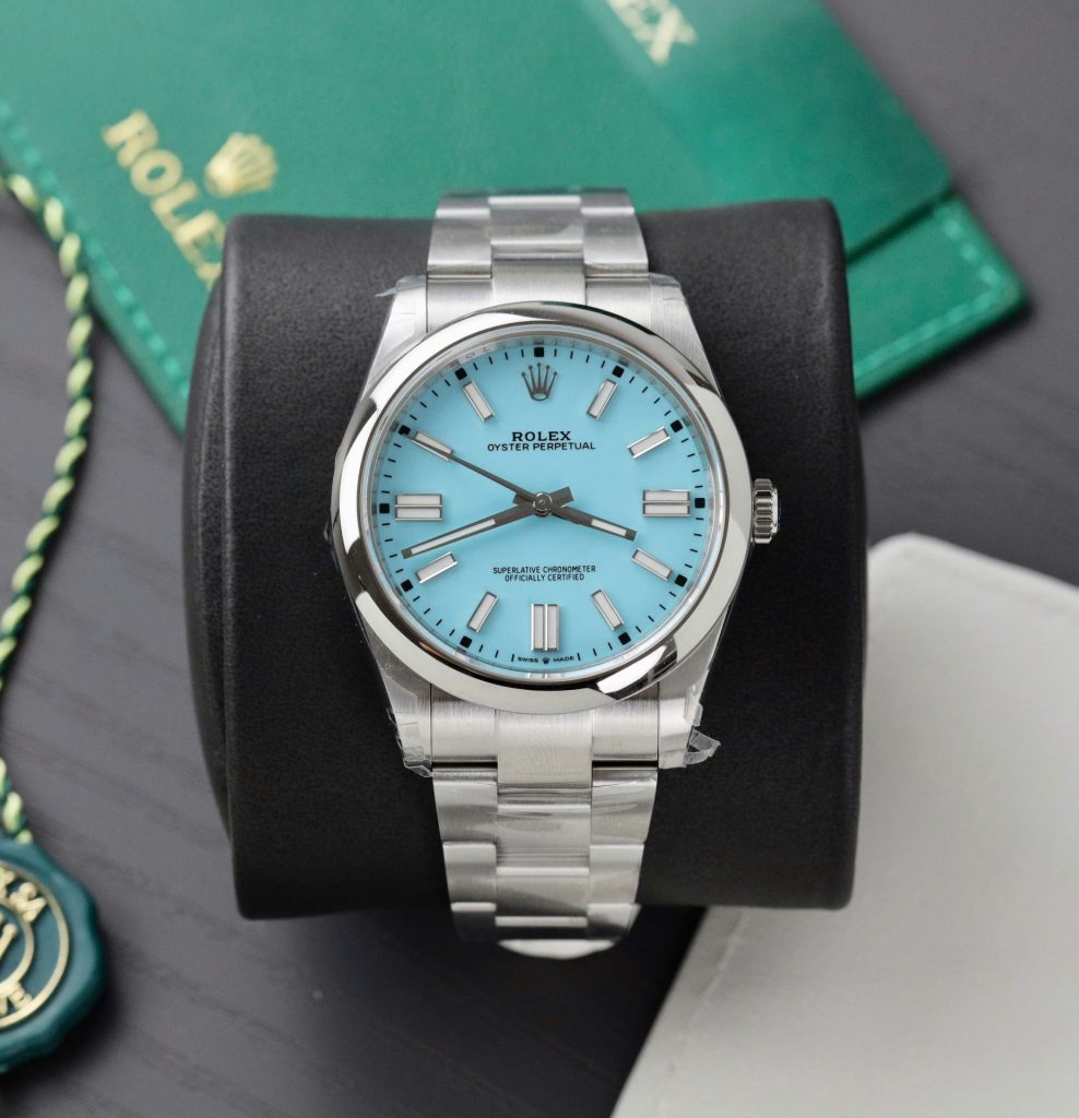 Đồng Hồ Rolex Oyster Perpetual 124300 Replica 11 Mặt Tiffany VS Factory 41mm (2)