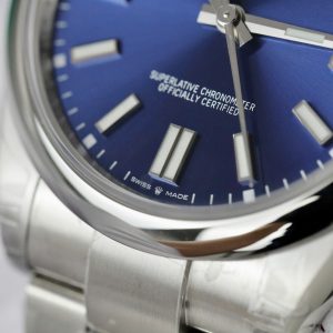 Đồng Hồ Rolex Oyster Perpetual 124300 Replica 11 Mặt Xanh Blue VS Factory 41mm (2)