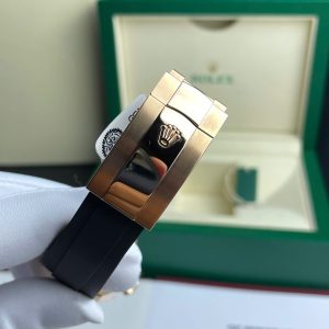 Đồng Hồ Rolex Sky-Dweller M336235 Replica 11 Bọc Vàng Thật Mặt Chocolate 42mm (2)