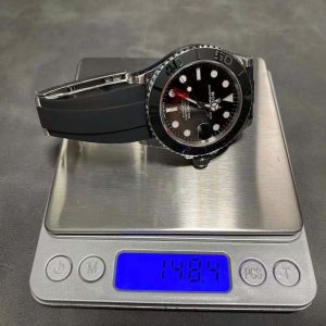 Đồng Hồ Rolex Yacht Master 226658 Rep 11 Tinh Chỉnh Trọng Lượng 148gram Mặt Đen VS Factory 40mm (2)