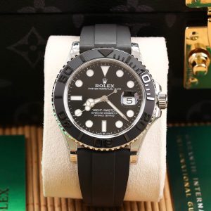 Đồng Hồ Rolex Yacht Master 226658 Rep 11 Tinh Chỉnh Trọng Lượng 148gram Mặt Đen VS Factory 40mm (2)