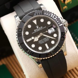 Đồng Hồ Rolex Yacht Master 226658 Rep 11 Tinh Chỉnh Trọng Lượng 148gram Mặt Đen VS Factory 40mm (2)