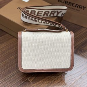 Túi Đeo Chéo Nữ Burberry Cream Siêu Cấp 17x12cm (2)