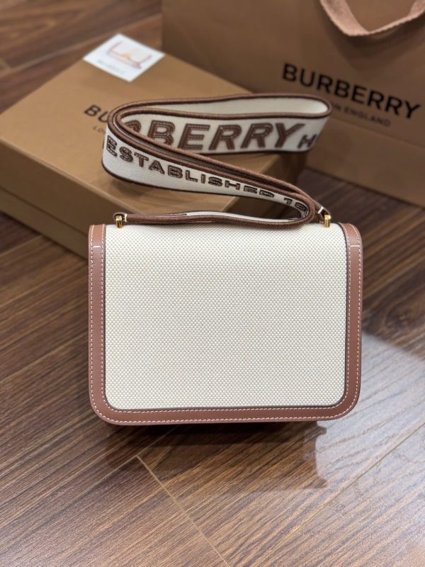 Túi Đeo Chéo Nữ Burberry Cream Siêu Cấp 17x12cm (2)