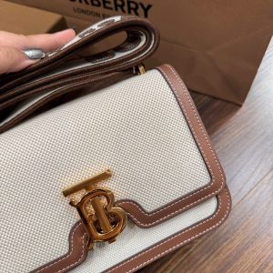 Túi Đeo Chéo Nữ Burberry Cream Siêu Cấp 17x12cm (2)