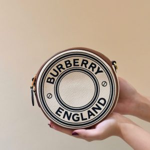 Túi Xách Burberry Louise Mini Siêu Cấp Màu Trắng Kem 17cm (2)