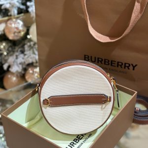 Túi Xách Burberry Louise Mini Siêu Cấp Màu Trắng Kem 17cm (2)