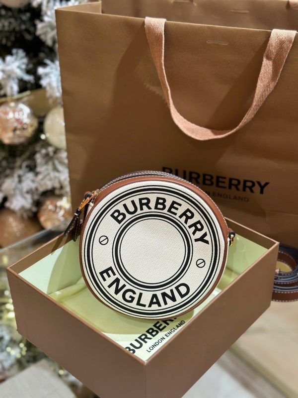 Túi Xách Burberry Louise Mini Siêu Cấp Màu Trắng Kem 17cm (2)