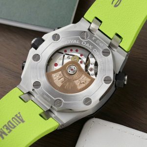 Đồng Hồ Audemars Piguet Royal Oak Offshore Diver Chronograph Replica 11 Màu Xanh Lá Cây 42mm (2)