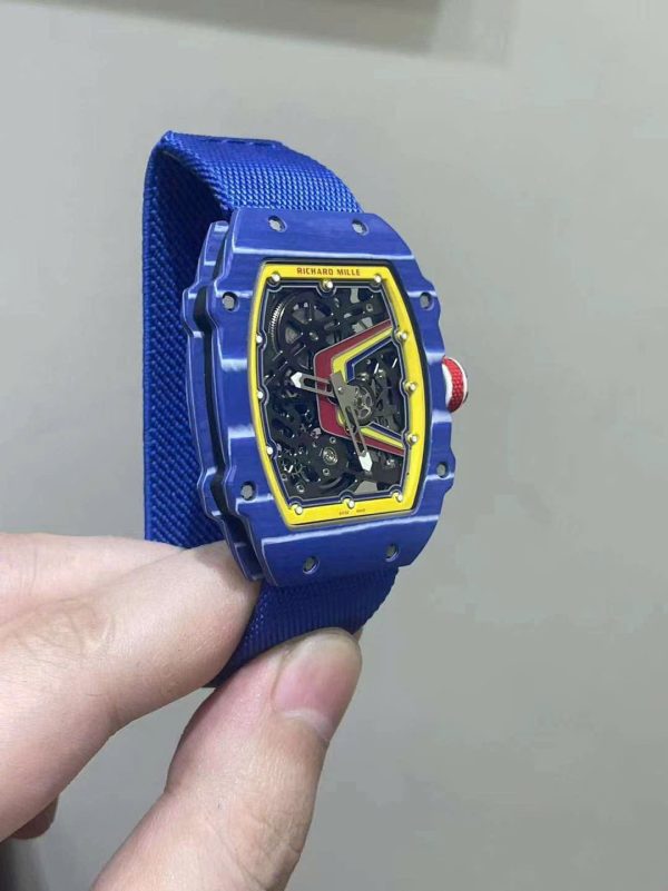 Đồng Hồ Chế Tác Richard Mille RM67-02 Vỏ Carbon Siêu Mỏng Trọng Lượng 37 Grams 38.7×47 (1)