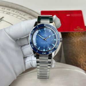 Đồng Hồ Omega Seamaster 300 Co-Axial Master Chronometer Summer Blue Rep 11 Cao Cấp VSF 41mm (2)