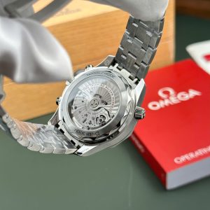 Đồng Hồ Omega Seamaster Diver 300M Chronograph Rep 11 Cao Cấp Mặt Đen Nhà Máy N1 44mm (2)