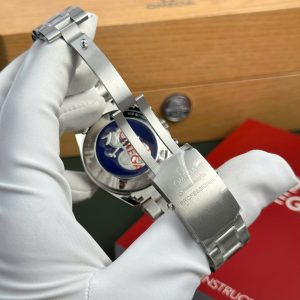 Đồng Hồ Omega Speedmaster Apollo 13 Silver Snoopy Replica 11 Cao Cấp Nhà Máy OM 42mm (2)