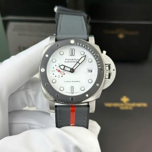 Đồng Hồ Panerai Submersible Luna Rossa PAM1579 Replica 11 Mặt Trắng Nhà Máy VS 42mm (2)