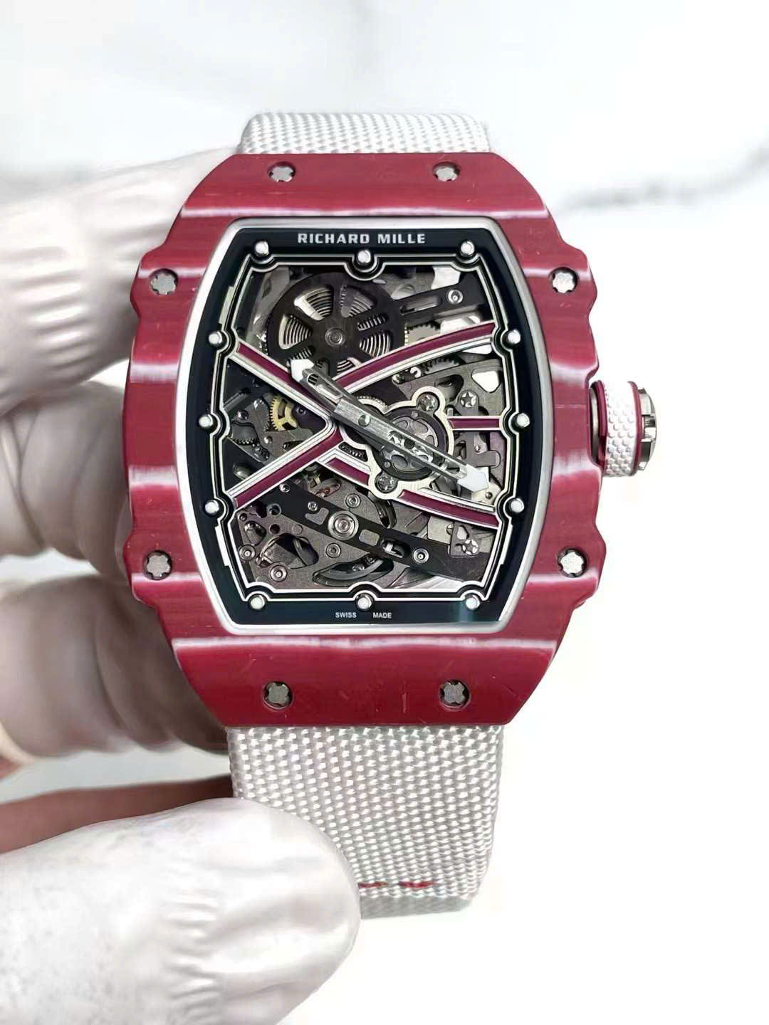 Đồng Hồ Richard Mille Chế Tác RM67-02 Vỏ Carbon Siêu Mỏng Siêu Nhẹ 37 Grams 38.7×47 (2)