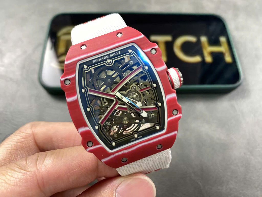 Đồng Hồ Richard Mille Chế Tác RM67-02 Vỏ Carbon Siêu Mỏng Siêu Nhẹ 37 Grams 38.7×47 (12)