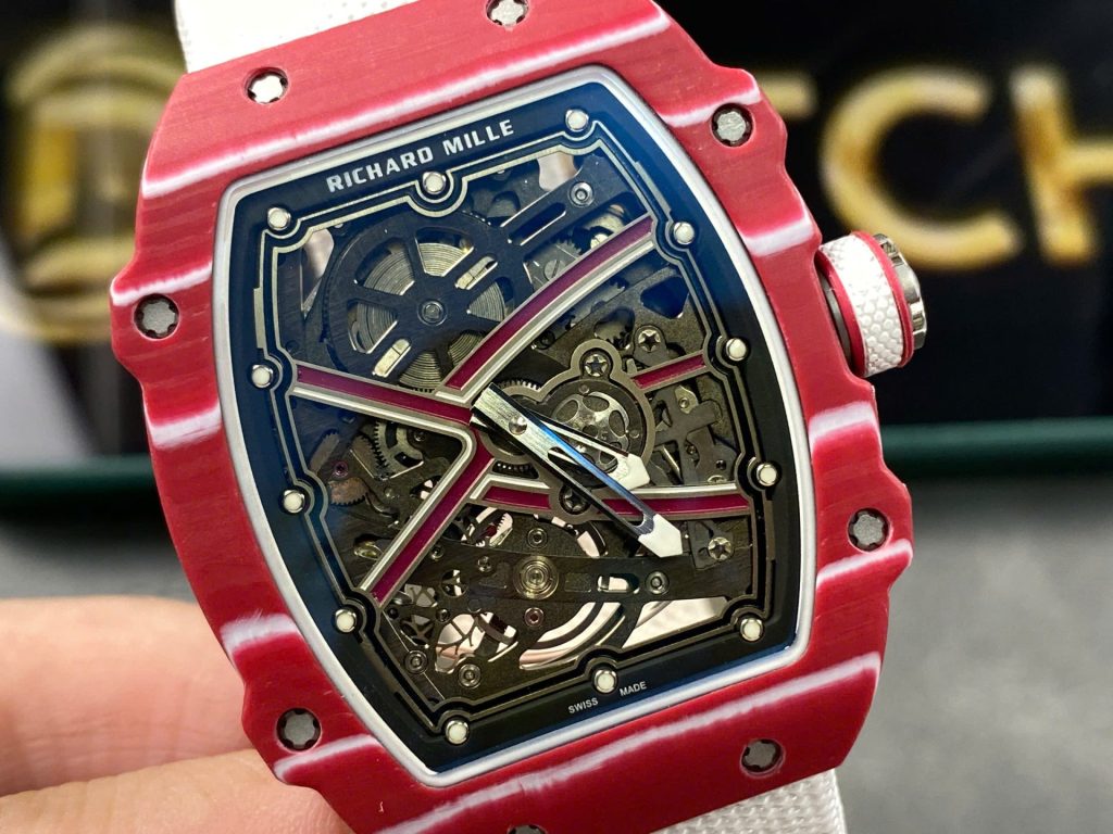 Đồng Hồ Richard Mille Chế Tác RM67-02 Vỏ Carbon Siêu Mỏng Siêu Nhẹ 37 Grams 38.7×47 (12)