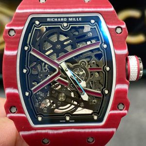 Đồng Hồ Richard Mille Chế Tác RM67-02 Vỏ Carbon Siêu Mỏng Siêu Nhẹ 37 Grams 38.7×47 (12)