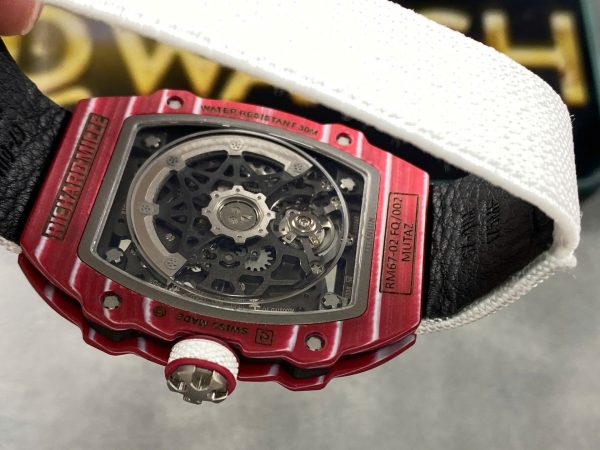 Đồng Hồ Richard Mille Chế Tác RM67-02 Vỏ Carbon Siêu Mỏng Siêu Nhẹ 37 Grams 38.7×47 (12)