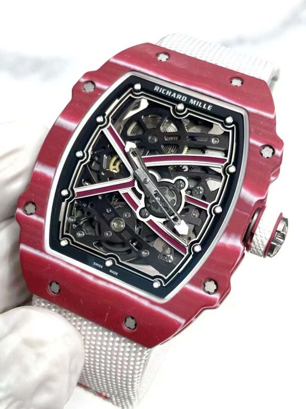 Đồng Hồ Richard Mille Chế Tác RM67-02 Vỏ Carbon Siêu Mỏng Siêu Nhẹ 37 Grams 38.7×47 (2)