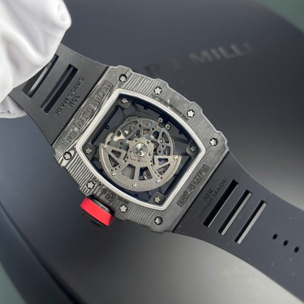 Đồng Hồ Richard Mille RM35-02 Replica 11 Vỏ Carbon Màu Đen Siêu Nhẹ Nhà Máy ZF 44mm (2)