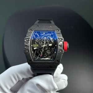 Đồng Hồ Richard Mille RM35-02 Replica 11 Vỏ Carbon Màu Đen Siêu Nhẹ Nhà Máy ZF 44mm (2)