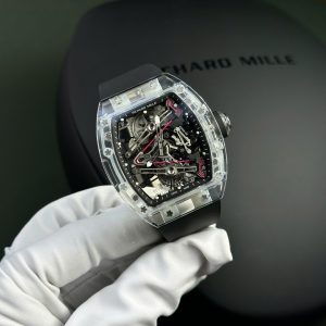 Đồng Hồ Richard Mille RM38-02 Bubba Watson Tourbillon Vỏ Sapphire Rep 11 Cao Cấp 44mm (2)