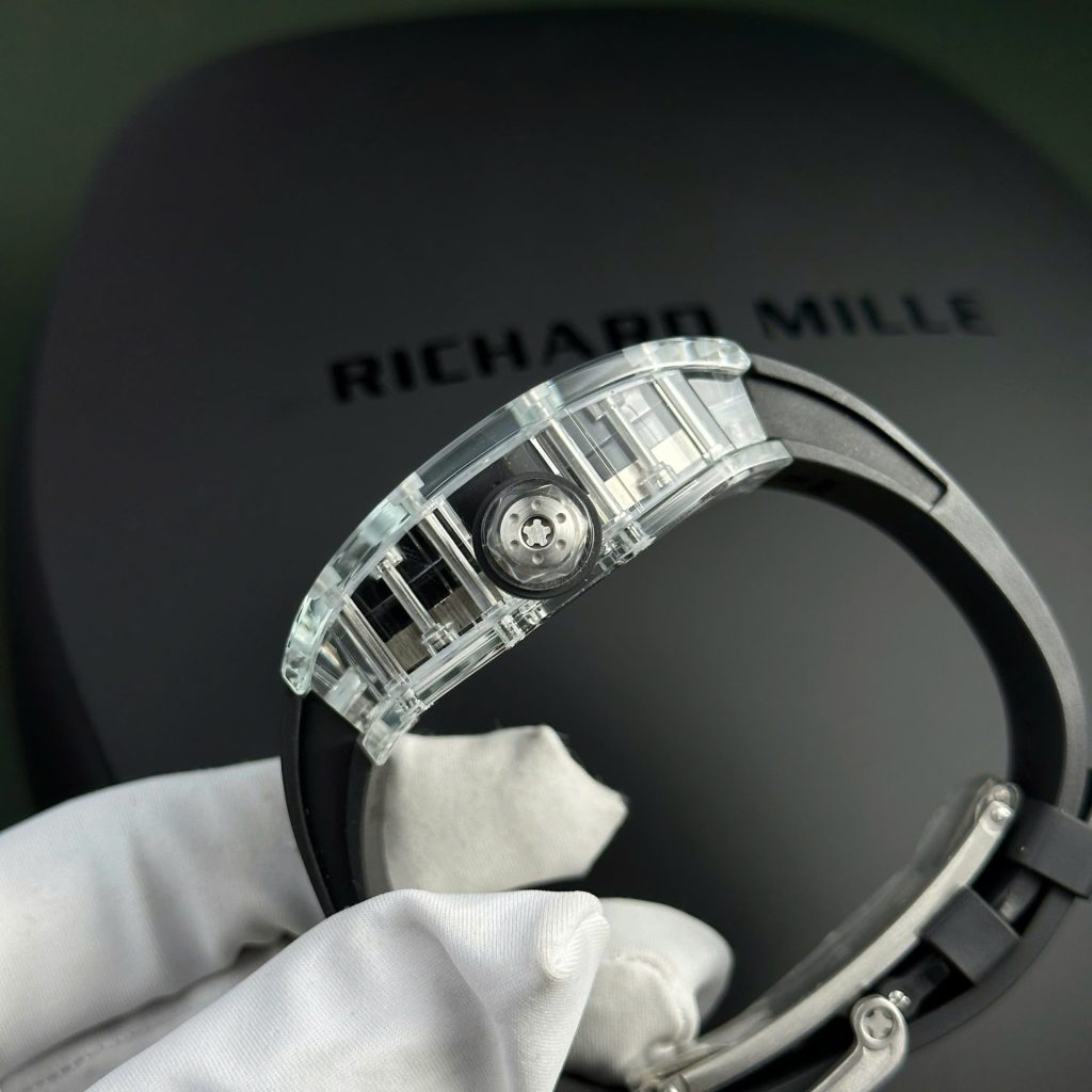 Đồng Hồ Richard Mille RM38-02 Bubba Watson Tourbillon Vỏ Sapphire Rep 11 Cao Cấp 44mm (2)