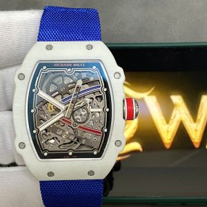 Đồng Hồ Richard Mille RM67-02 Vỏ Carbon Trắng Chế Tác Siêu Mỏng Siêu Nhẹ 37 Grams 38.7×47 (2)