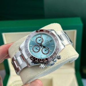 Đồng Hồ Rolex Cosmograph Daytona Ice Blue 126506 Replica 11 Cọc Số Dạ Quang 40mm (2)