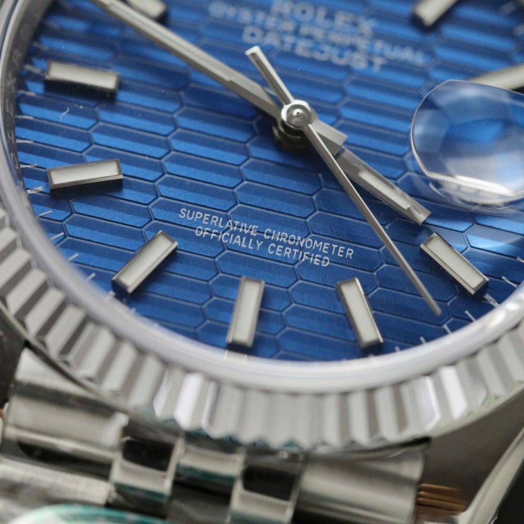 Đồng Hồ Rolex DateJust 126234 Replica 11 Mặt Nếp Gấp Nhà Máy Clean 36mm (2)