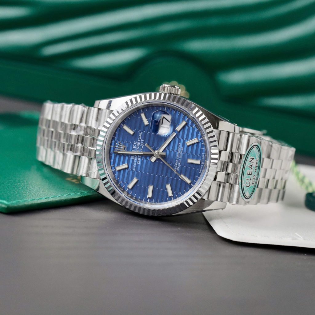 Đồng Hồ Rolex DateJust 126234 Replica 11 Mặt Nếp Gấp Nhà Máy Clean 36mm (2)