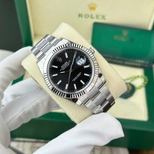 Đồng Hồ Rolex DateJust 126334 Replica 1 1 Mặt Đen Dây Oyster Nhà Máy VS 41mm (2)