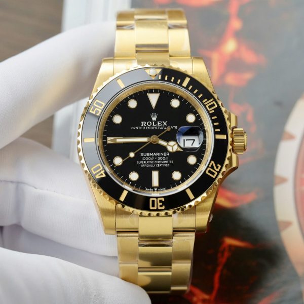 Đồng Hồ Rolex Submariner 126618LB Chế Tác Mặt Đen Nhà Máy VS 41mm (2)