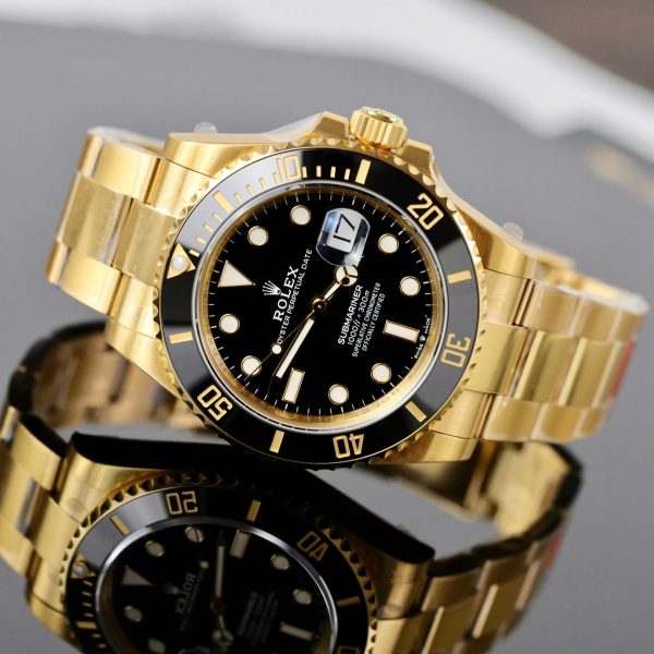 Đồng Hồ Rolex Submariner 126618LB Chế Tác Mặt Đen Nhà Máy VS 41mm (2)