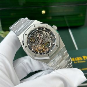 Đồng Hồ Audemars Piguet Royal Oak 15407 Rep 11 Cao Cấp Mặt Lộ Cơ Nhà Máy THB 41mm (2)