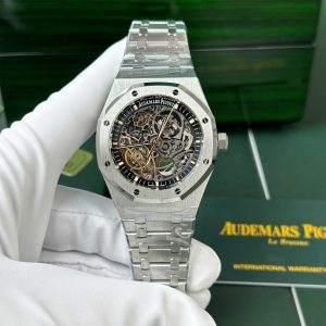 Đồng Hồ Audemars Piguet Royal Oak 15407 Rep 11 Cao Cấp Mặt Lộ Cơ Nhà Máy THB 41mm (2)