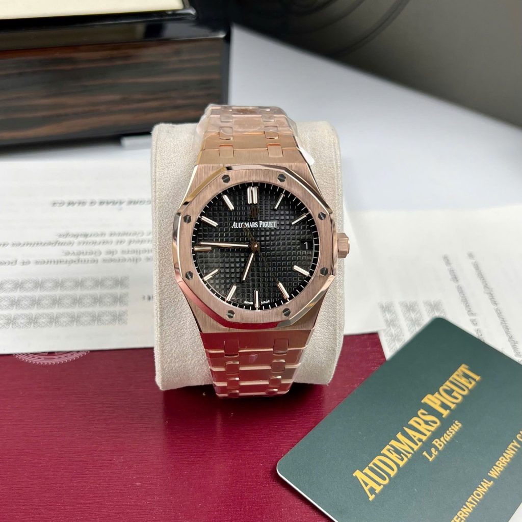 Đồng Hồ Audemars Piguet Royal Oak 15500OR Chế Tác Bọc Vàng Thật Nhà Máy APS 41mm (2)