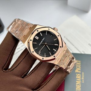 Đồng Hồ Audemars Piguet Royal Oak 15500OR Chế Tác Bọc Vàng Thật Nhà Máy APS 41mm (2)