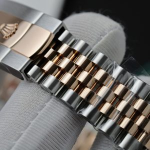 Đồng Hồ Rolex DateJust 126331 Mặt Số Chocolate Replica 11 Bọc Vàng Thật Nhà Máy Clean 41mm (2)