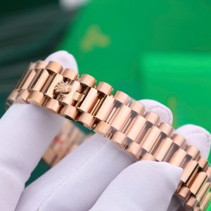 Đồng Hồ Rolex Day-Date 128238 Replica 11 Mặt MOP Tinh Chỉnh Trọng Lượng 158 Gram Nhà Máy QF 36mm (2)