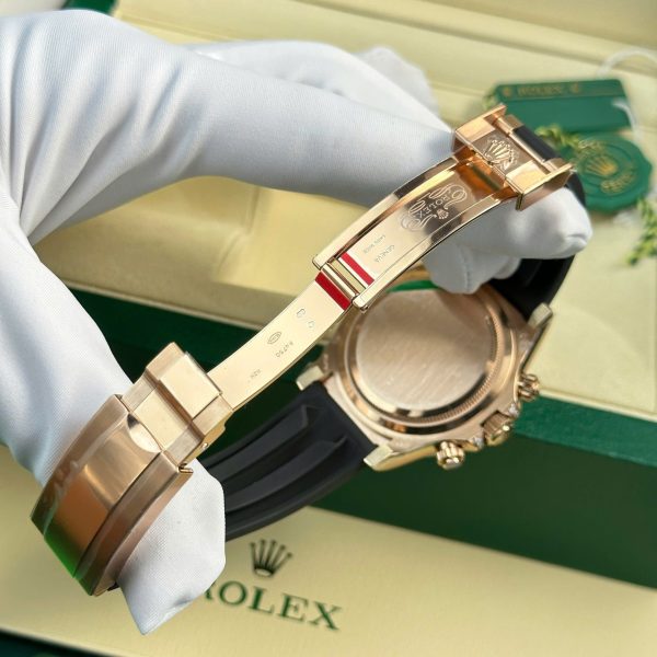 Đồng Hồ Rolex Daytona 126535TBR Replica 11 Mặt Sundust Đính Đá Baguette 40mm (2)