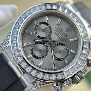 Đồng Hồ Rolex Daytona 126539TBR Replica 11 Mặt Sundust Màu Xám 40mm (1)