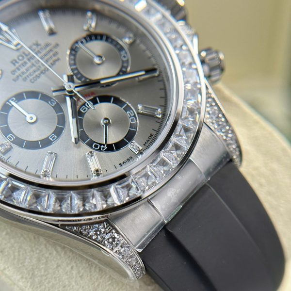 Đồng Hồ Rolex Daytona 126539TBR Replica 11 Mặt Sundust Màu Xám 40mm (1)