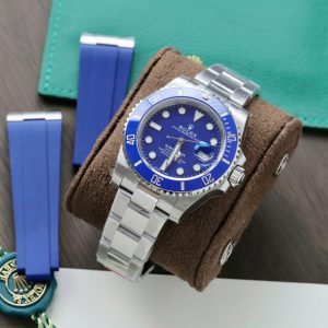 Đồng Hồ Rolex Submariner Replica 11 Mặt Xanh Dương Nhà Máy VS 41mm (2)