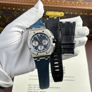 Đồng Hồ Audemars Piguet Replica 11 Royal Oak Offshore Chronograph 26420 Mặt Xanh Nhà Máy APP 43mm (2)