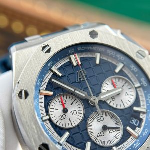 Đồng Hồ Audemars Piguet Replica 11 Royal Oak Offshore Chronograph 26420 Mặt Xanh Nhà Máy APP 43mm (2)