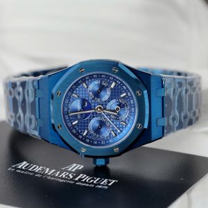 Đồng Hồ Audemars Piguet Replica 11 Royal Oak Perpetual Calendar 26579CS Màu Xanh Nhà Máy BBR 41mm (1)