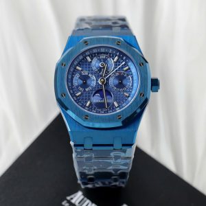 Đồng Hồ Audemars Piguet Replica 11 Royal Oak Perpetual Calendar 26579CS Màu Xanh Nhà Máy BBR 41mm (1)