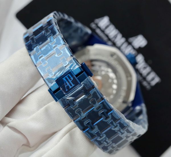 Đồng Hồ Audemars Piguet Replica 11 Royal Oak Perpetual Calendar 26579CS Màu Xanh Nhà Máy BBR 41mm (1)